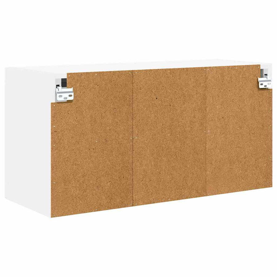 Keukenkast aan de muur Wit 60 x 31 x 40 cm Bewerkt hout