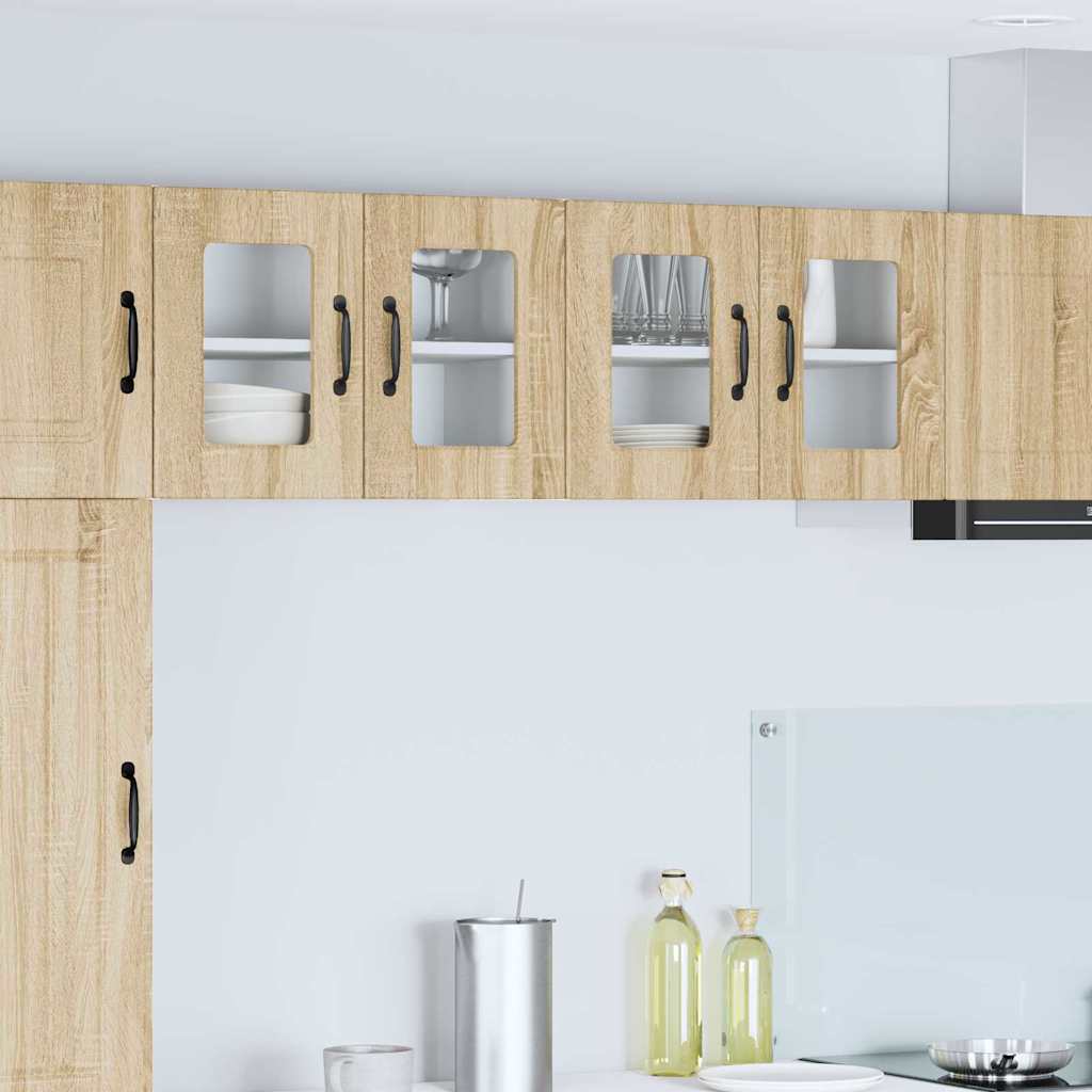 Keukenkast aan de muur met plank Sonoma Eiken 60 x 31 x 40 cm