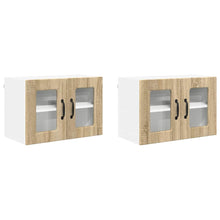 Keukenkast aan de muur 2 pcs Sonoma Eiken 60 x 31 x 40 cm