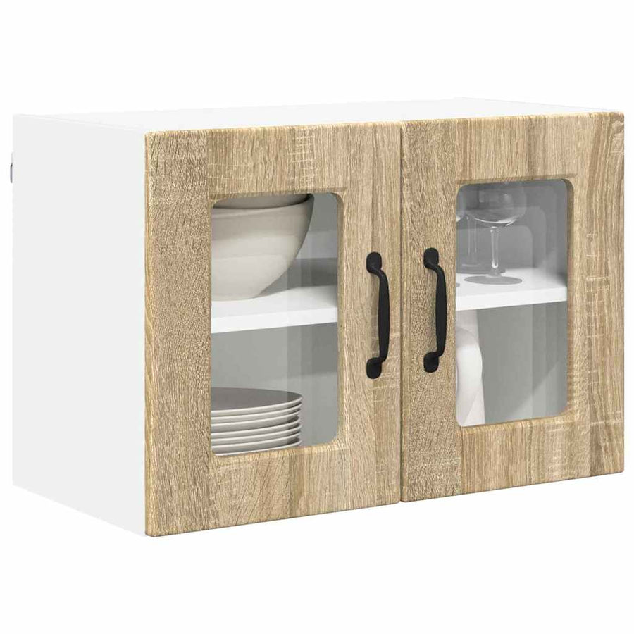Keukenkast aan de muur 2 pcs Sonoma Eiken 60 x 31 x 40 cm