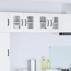 Kitchen wall cabinet 2 pcs High gloss white 60 x 31 x 40 cm Engineered wood
