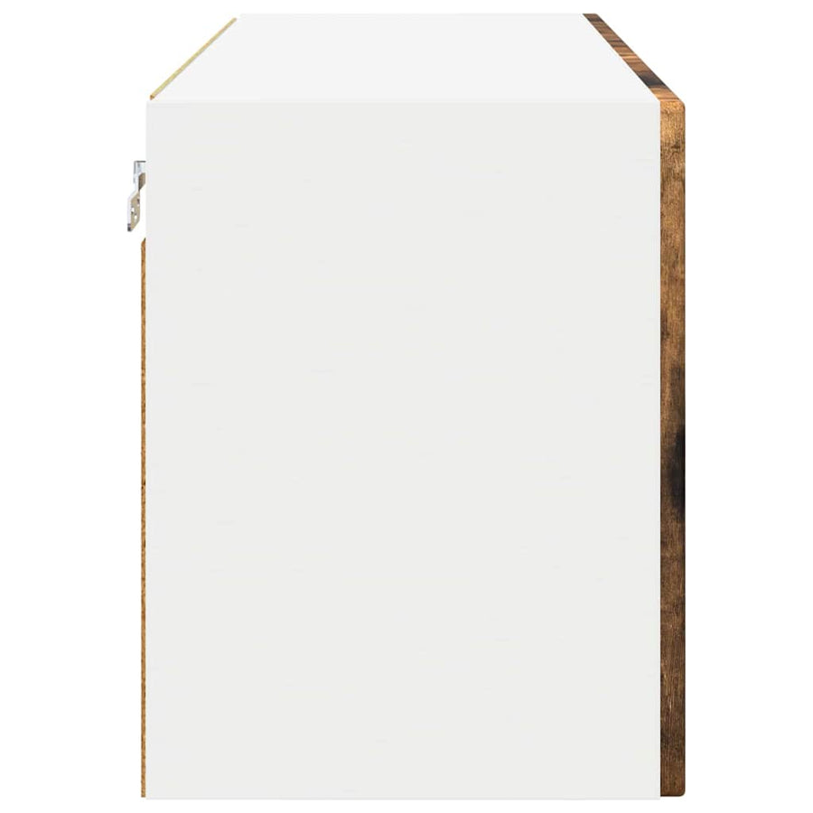 Keukenkast aan de muur met plank Gerookt eiken 60 x 31 x 40 cm
