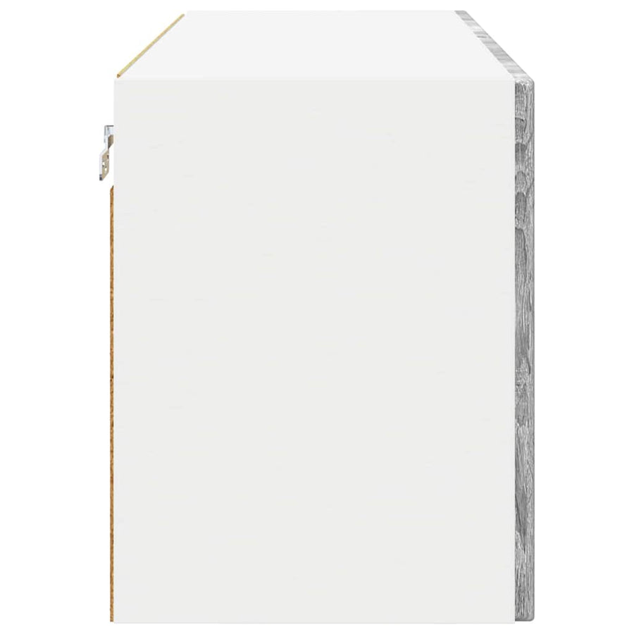 Keukenkast aan de muur met plank Grijs Sonoma 60 x 31 x 40 cm