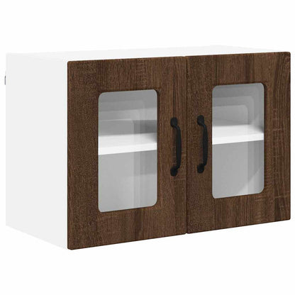 Keukenkast aan de muur Bruin Eiken 60 x 31 x 40 cm Bewerkt hout
