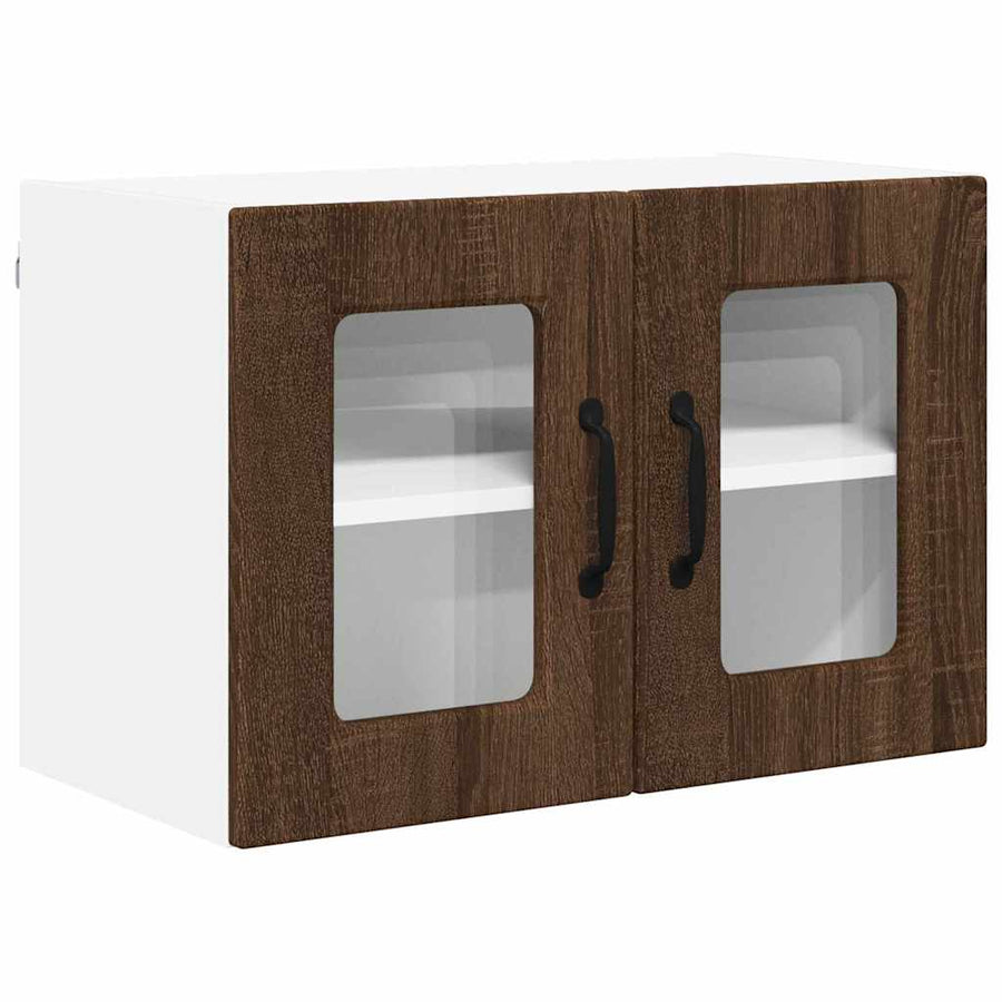 Keukenkast aan de muur Bruin Eiken 60 x 31 x 40 cm Bewerkt hout
