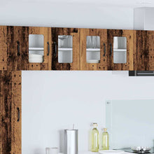 Keukenkast aan de muur met plank 2 pcs Oud Hout 60 x 31 x 40 cm