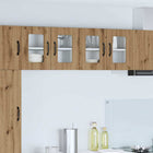 Keukenkast 2 stuks Artisan Eiken 60x31x40 cm