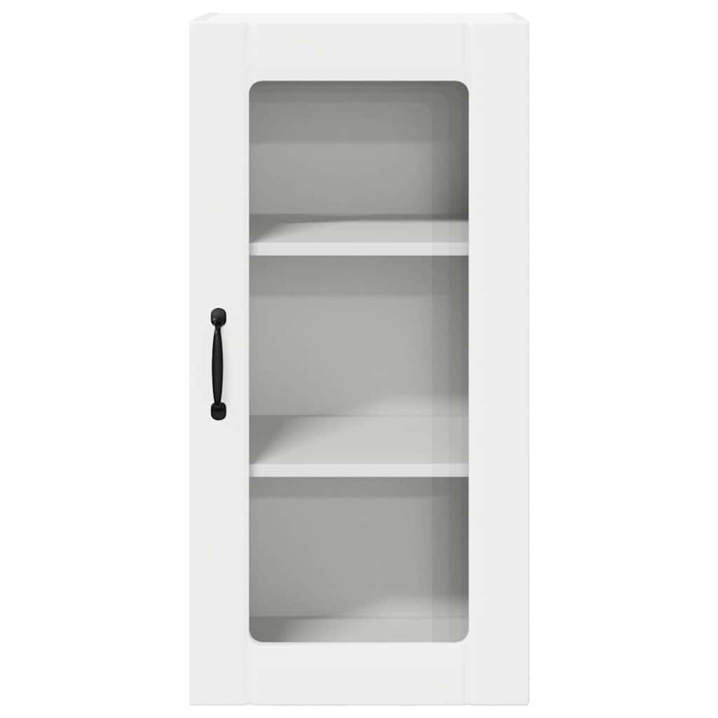 Keukenkast aan de muur Wit 40 x 31 x 80 cm Bewerkt hout
