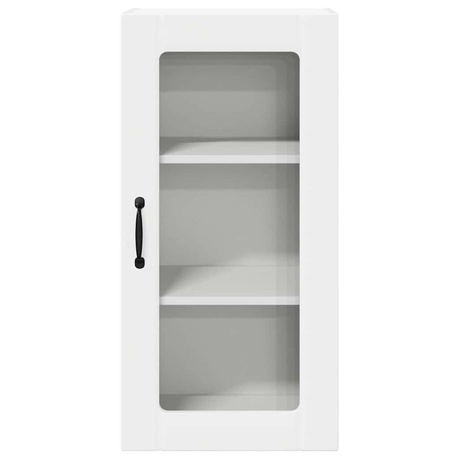 Keukenkast aan de muur Wit 40 x 31 x 80 cm Bewerkt hout