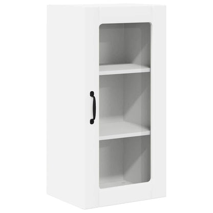 Keukenkast aan de muur 2 pcs Wit 40 x 31 x 80 cm Bewerkt hout