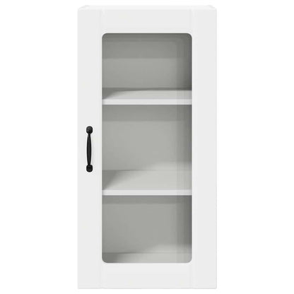 Keukenkast aan de muur 2 pcs Wit 40 x 31 x 80 cm Bewerkt hout