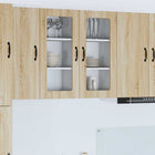 Keukenkast 40x31x80 cm Sonoma eiken bewerkt hout