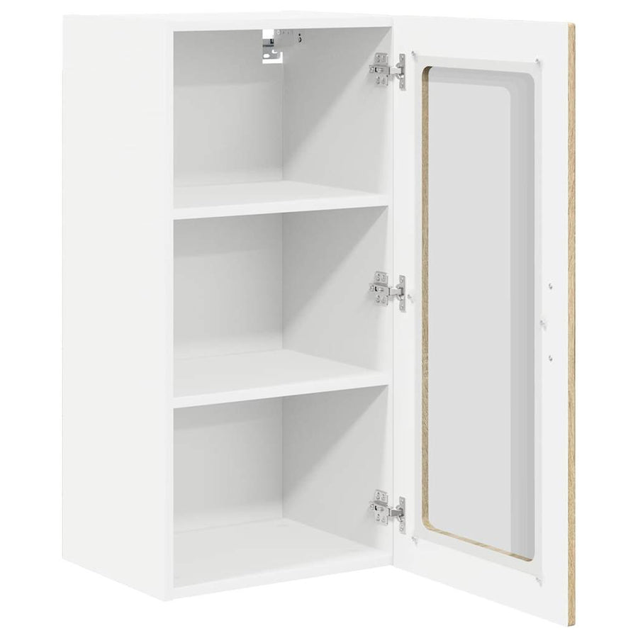 Keukenkast aan de muur 2 pcs Sonoma Eiken 40 x 31 x 80 cm