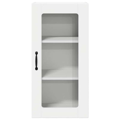 Keukenkast aan de muur met plank Hoogglans wit 40 x 31 x 80 cm