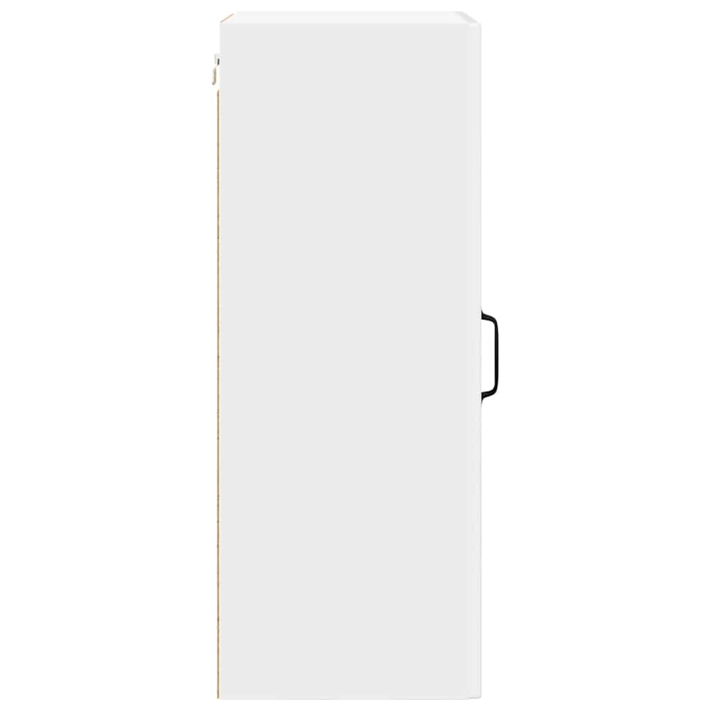 Keukenkast aan de muur 2 pcs Hoogglans wit 40 x 31 x 80 cm