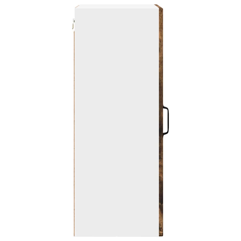 Keukenkast aan de muur met plank Gerookt eiken 40 x 31 x 80 cm