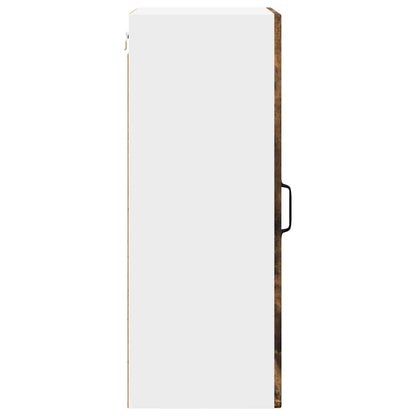 Keukenkast aan de muur 2 pcs Gerookt eiken 40 x 31 x 80 cm