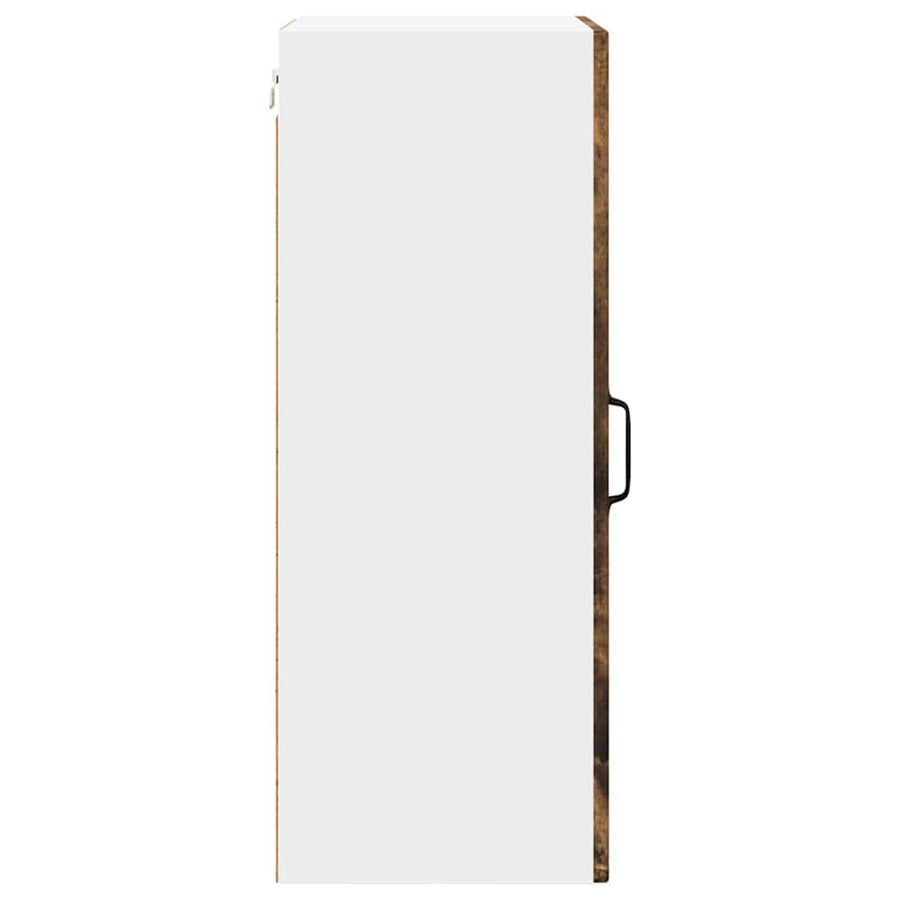 Keukenkast aan de muur 2 pcs Gerookt eiken 40 x 31 x 80 cm