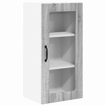 Keukenkast aan de muur met plank Grijs Sonoma 40 x 31 x 80 cm