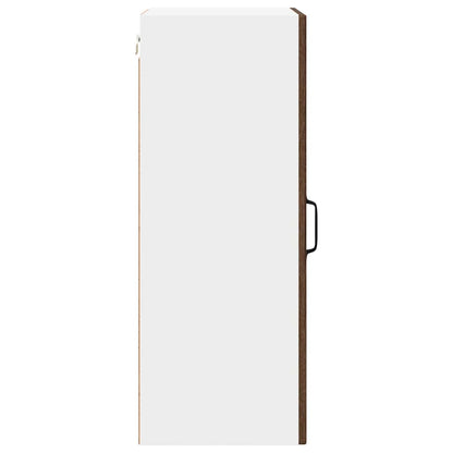 Keukenkast aan de muur 2 pcs Bruin Eiken 40 x 31 x 80 cm