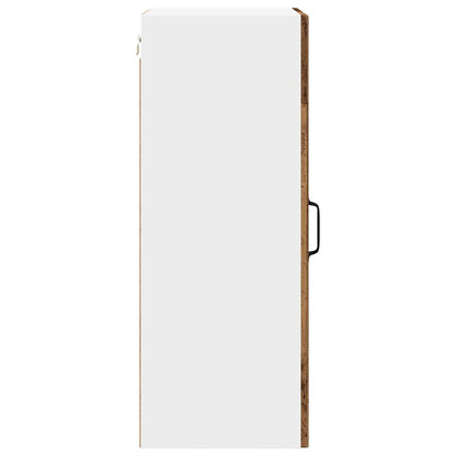 Keukenkast aan de muur met plank 2 pcs Oud Hout 40 x 31 x 80 cm