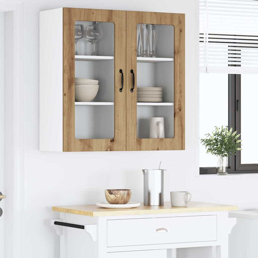 Keukenkast aan de muur met plank Artisan Eiken 40 x 31 x 80 cm