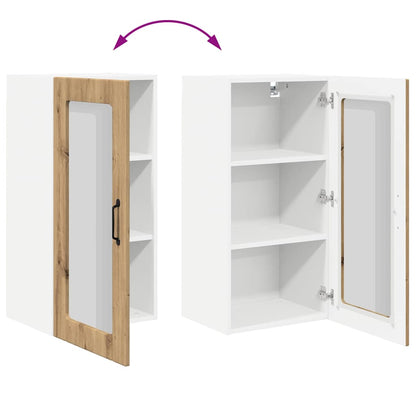 Keukenkast aan de muur met plank Artisan Eiken 40 x 31 x 80 cm