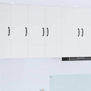 Keukenkast 2 stuks wit 30x31x80 cm