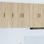 Keukenkast 30x31x80 cm Sonoma eiken bewerkt hout