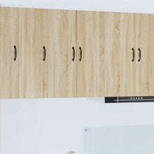 Keukenkast aan de muur 2 pcs Sonoma Eiken 30 x 31 x 80 cm