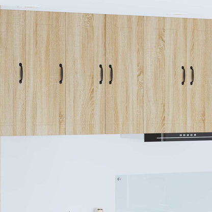 Keukenkast aan de muur 2 pcs Sonoma Eiken 30 x 31 x 80 cm
