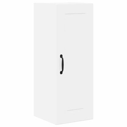 Keukenkast aan de muur 2 pcs Hoogglans wit 30 x 31 x 80 cm