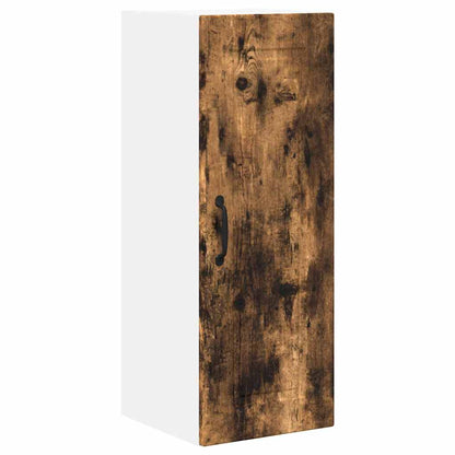 Keukenkast aan de muur met plank Gerookt eiken 30 x 31 x 80 cm