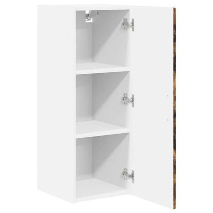 Keukenkast aan de muur met plank Gerookt eiken 30 x 31 x 80 cm