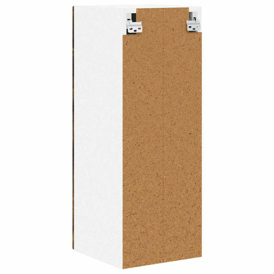 Keukenkast aan de muur met plank Gerookt eiken 30 x 31 x 80 cm