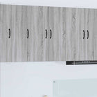 Keukenkast 30x31x80 cm grijs sonoma bewerkt hout