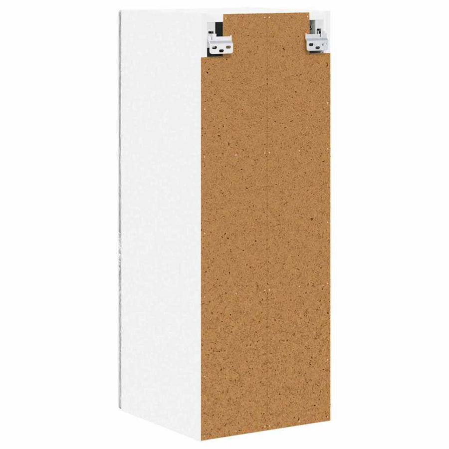 Keukenkast aan de muur met plank Grijs Sonoma 30 x 31 x 80 cm