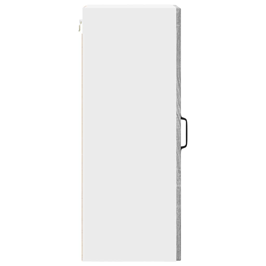 Keukenkast aan de muur 2 pcs Grijs Sonoma 30 x 31 x 80 cm