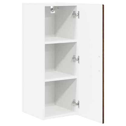 Keukenkast aan de muur Bruin Eiken 30 x 31 x 80 cm Bewerkt hout