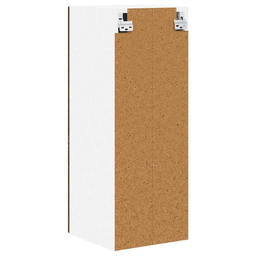 Keukenkast aan de muur 2 pcs Bruin Eiken 30 x 31 x 80 cm
