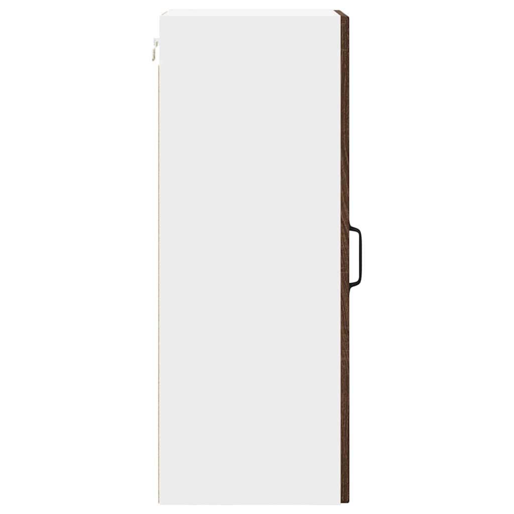 Keukenkast aan de muur 2 pcs Bruin Eiken 30 x 31 x 80 cm