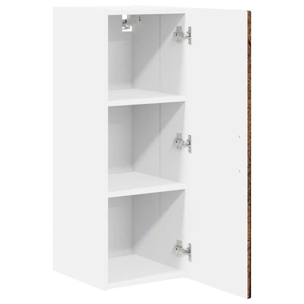 Keukenkast aan de muur Oud Hout 30 x 31 x 80 cm Bewerkt hout
