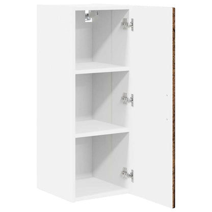 Keukenkast aan de muur Oud Hout 30 x 31 x 80 cm Bewerkt hout