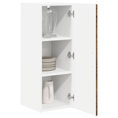 Keukenkast aan de muur Oud Hout 30 x 31 x 80 cm Bewerkt hout