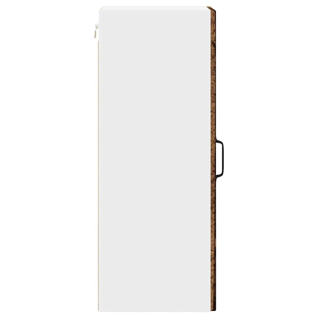 Keukenkast aan de muur Oud Hout 30 x 31 x 80 cm Bewerkt hout