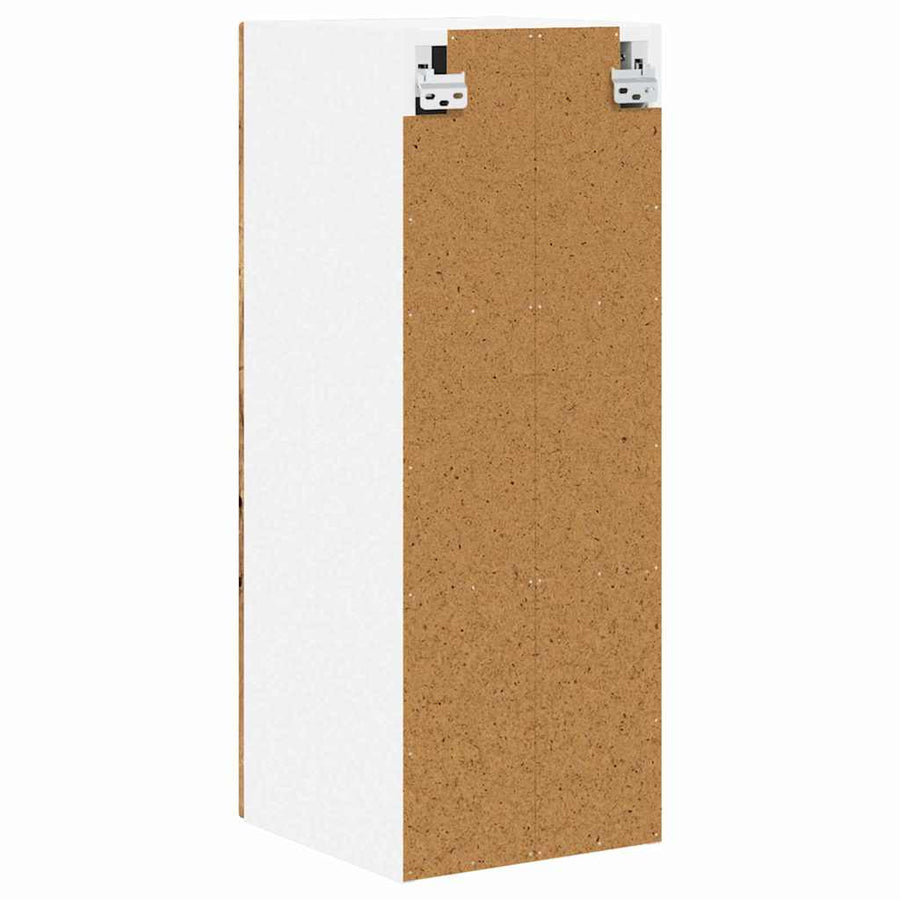 Keukenkast aan de muur met plank 2 pcs Oud Hout 30 x 31 x 80 cm