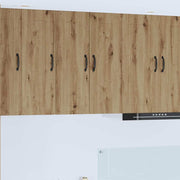 Keukenkast 30x31x80 cm Artisan Eiken bewerkt hout