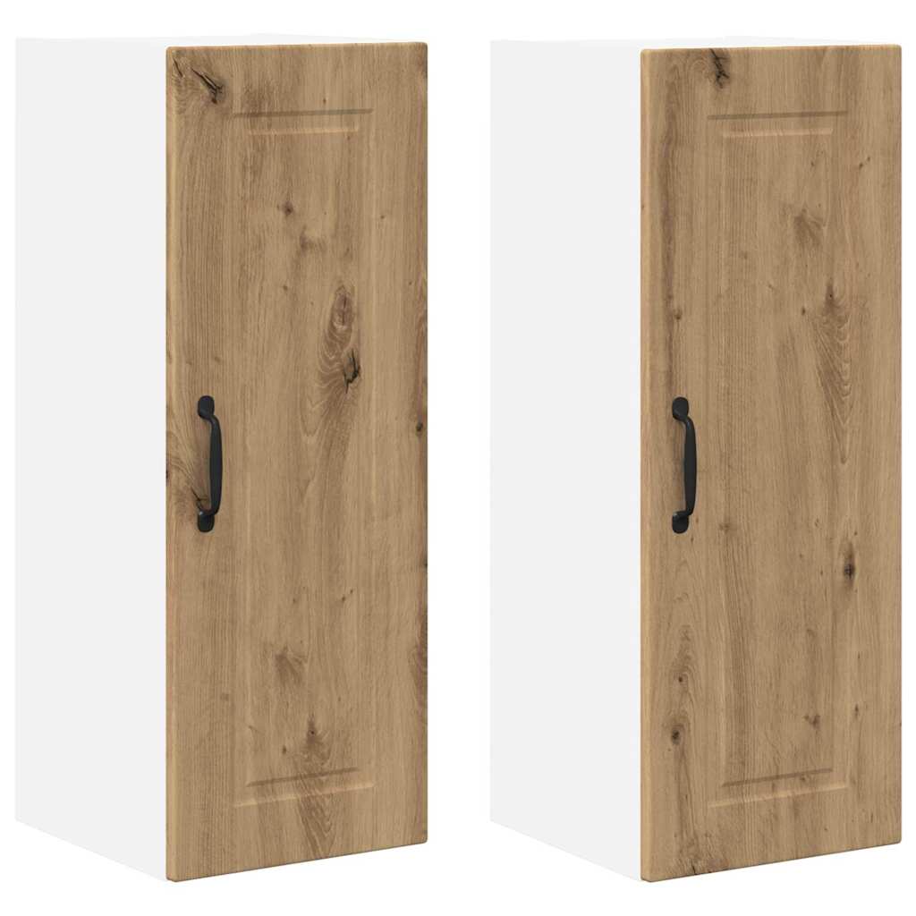 Keukenkast aan de muur 2 pcs Artisan Eiken 30 x 31 x 80 cm