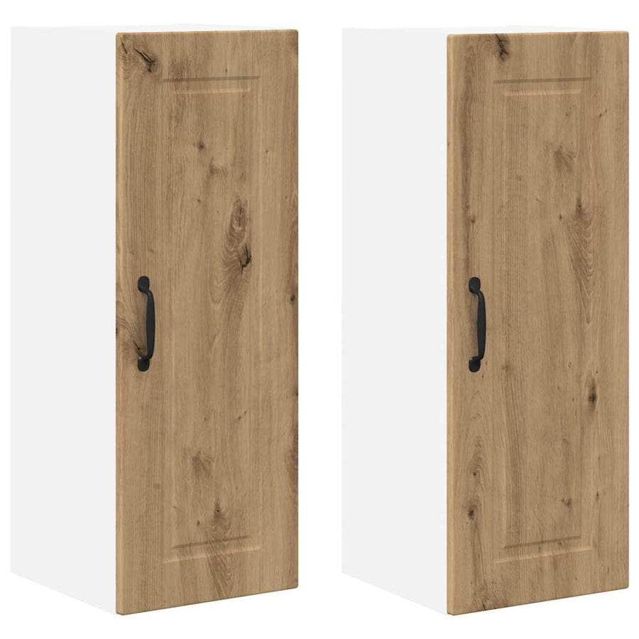 Keukenkast aan de muur 2 pcs Artisan Eiken 30 x 31 x 80 cm