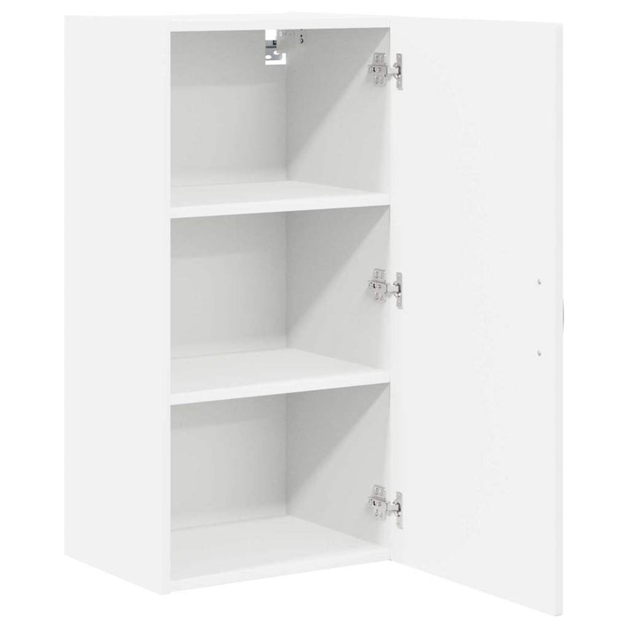 Keukenkast aan de muur Wit 40 x 31 x 80 cm Bewerkt hout